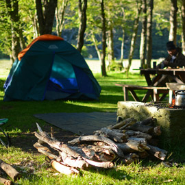 Camping en Lago Steffen