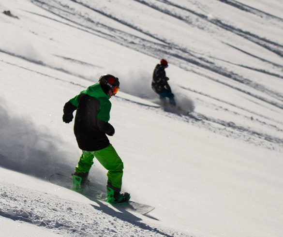 Actividades de Snowboard