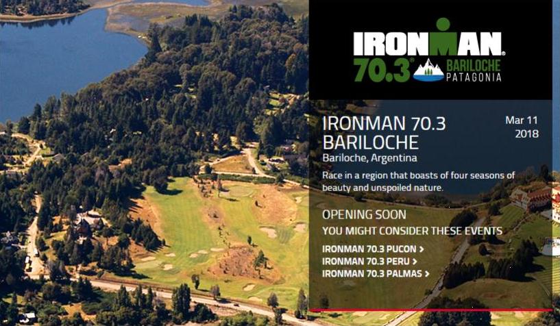Anuncian el Ironman Bariloche